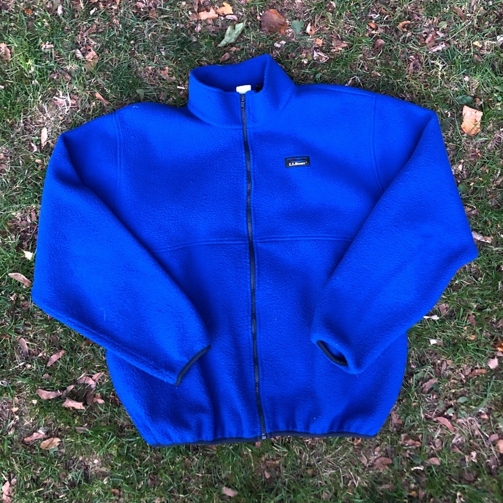 Vintage LL Bean Zip Up Fleece